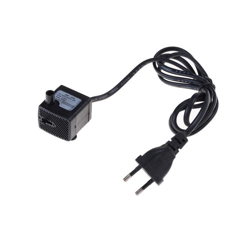 Eu Plug Ac 220V Aquarium Fountain Air Fish Pond Tank Submersible Water Pump