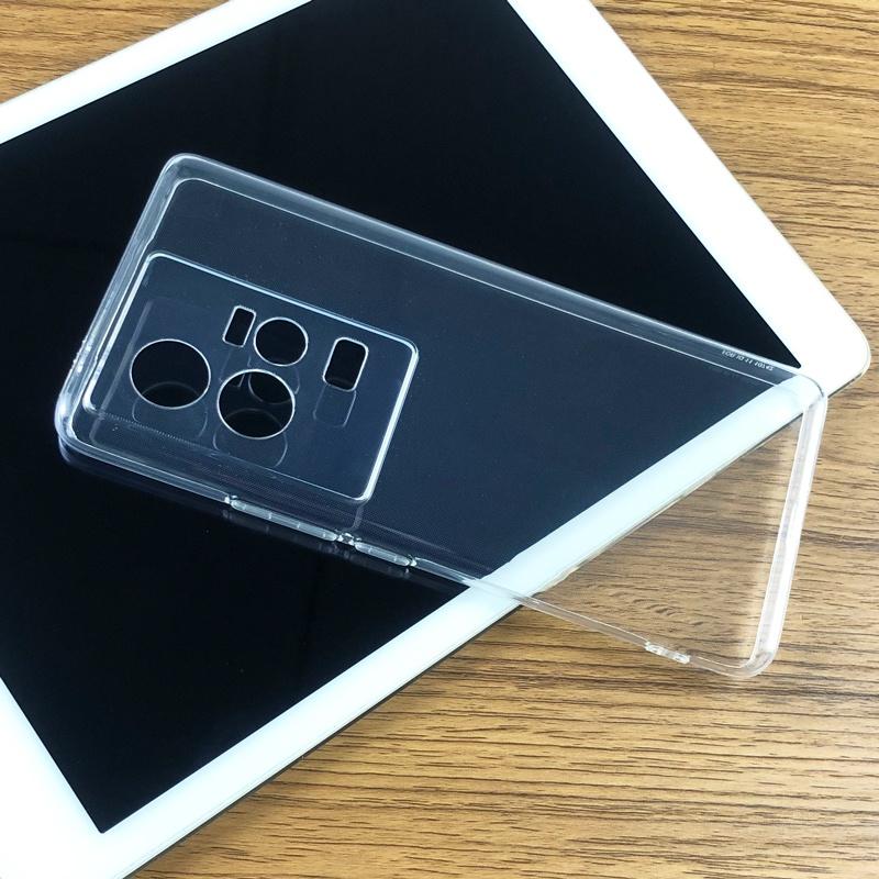 Для vivo iQOO 11 iQOO11 Pro 5G тонкий кристально чистый прозрачный мягкий чехол из ТПУ на заднюю панель, защитный чехол для камеры