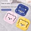 2-in-1 Drain Cover Anti-Odor Device Silicone Pad for Sealing Bathroom Drains to Prevent Insects and Odor Return in Toilets and Bathrooms
