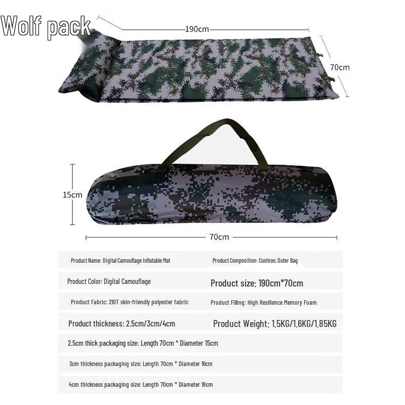 Conglang Outdoor Self-Inflating Camping Mat