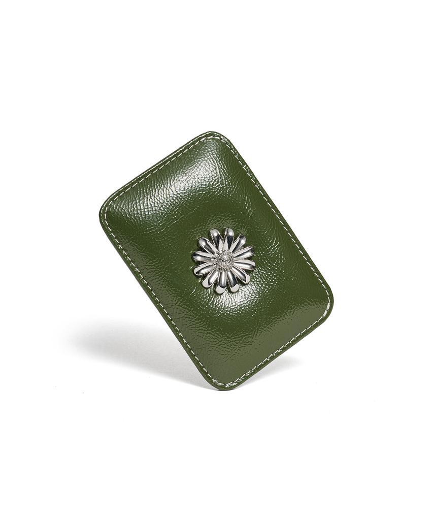 Lemasque Daisy Slim Mini Держатель для транспортной карты Хаки
