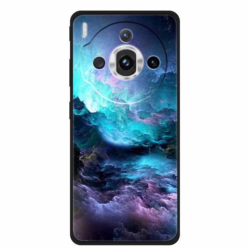 Для ZTE nubia Z60S Pro 6.78" Чехол ТПУ Мягкий Черный Силикон Расписной Милый Кот Звездный Чехол для Nubia Z60S Pro Роскошные Животные Funda