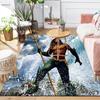 1Pc Aquaman'S Sea Adventure Rug, Office Carpet Indoor Outdoor Doormat, Non-Slip Soft, Living Room, Christmas Halloween Gift. M928147