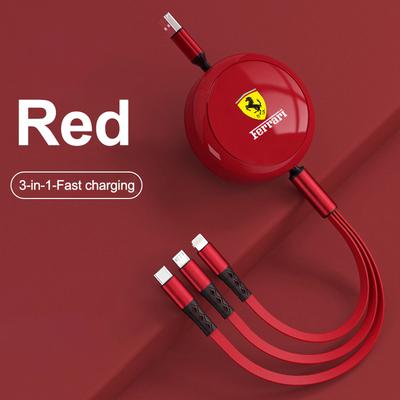 3-в-1 Микро Data Кабель USB Type C Быстрое Зарядное Устройство Кабель Для Ferrari 308 GT4 328 GTB GTS F355 360 Modena F430 458ltalia 488 GTB F8
