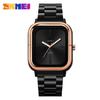 Moment Beauty Мужские часы Модные кварцевые часы с большим циферблатом и квадратным циферблатом Мужские водонепроницаемые часы из нержавеющей стали Торговец