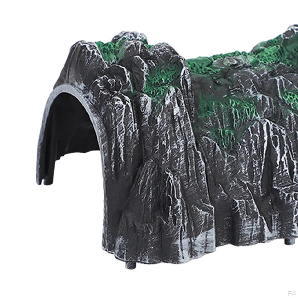 Модель туннеля для пещерного поезда «Рокери», прямые деревянные гусеницы, расширение, соединительные пути «сделай сам», для