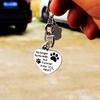 Dog Paw Pet Memorial Key Chain Love Heart Pet Keychain Pendants Cute Dog Tag Key Chain  Gift