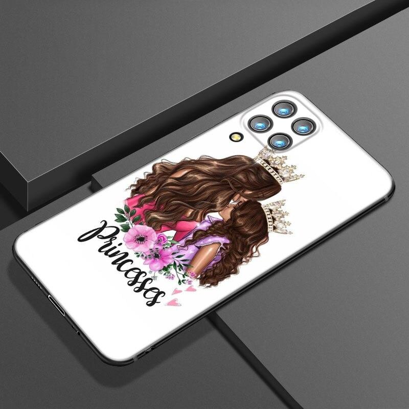Beautiful Mother Daughter Son Phone Case For Samsung A21 A30 A50 A52 S A13 A22 A32 4G A23 A33 A53 A73 5G A12 A31 A51 A70 A71 A72