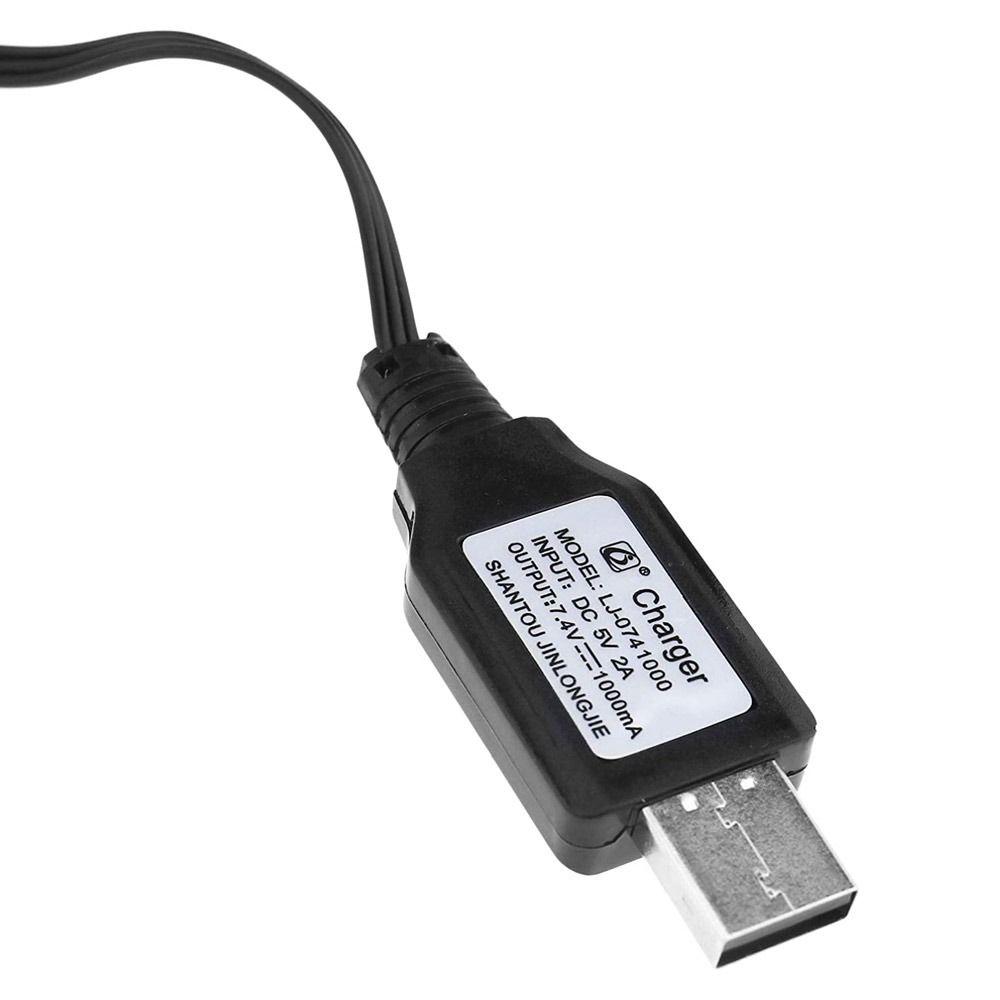 7.4V 1000mA XH-3P Charger Cables RC Toys Charger USB Charger Li-ion Battery