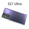 Корпус для Samsung Galaxy S21 Ultra G998 G998F G998F/DS G998B Замена задней батареи задней двери