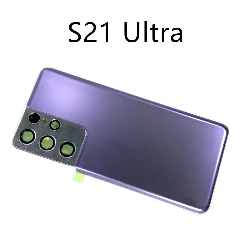 Корпус для Samsung Galaxy S21 Ultra G998 G998F G998F/DS G998B Замена задней батареи задней двери