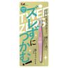 Kai Corporation KAI Angled for KQ3214 Tweezers, Non-Slip Grip, Tip, Pink, Non-Slip, Indented, Tweezers,