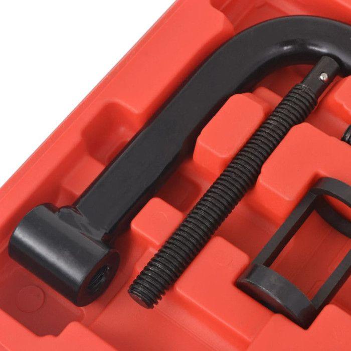 VidaXL Kit of 10 Valve Spring Compressor Tools