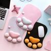 Wrist Pad 3D Cat Paw Mouse Pad Hand Guard Mouse Wrist Pad Portable Gaming Mouse Pads Office Desk