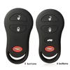Силиконовый чехол для ключа-пульта автомобиля для Chrysler Grand Voyager PT Cruiser Sebring Jeep Liberty Dodge Передатчик 3/4 кнопки Брелок