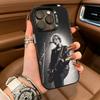 Star Jamie C-Campbell Bower For iPhone 17 16 15 14 13 12 11 Pro Max XS  17 Air Silicone Colored Silver Bumper Cover