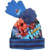 Hat and Gloves Set - Spiderman - Dark Blue - 100% Acrylic - Winter - Boy