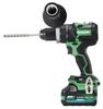 HiKOKI 36V Impact Drill Driver DV36DC with 2 and Maximum Torque Drills Up To 22mm Holes In and Features Customizable RPM (2xPSZ) Drills, Charger,