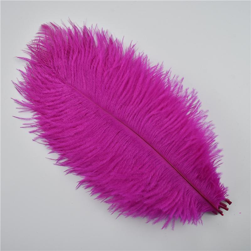 10Pcs/Lot 25-30Cm Ostrich Feathers For Crafts Party Decoration Jewelry Creation Natural Feather For Needlework And Handicrafts