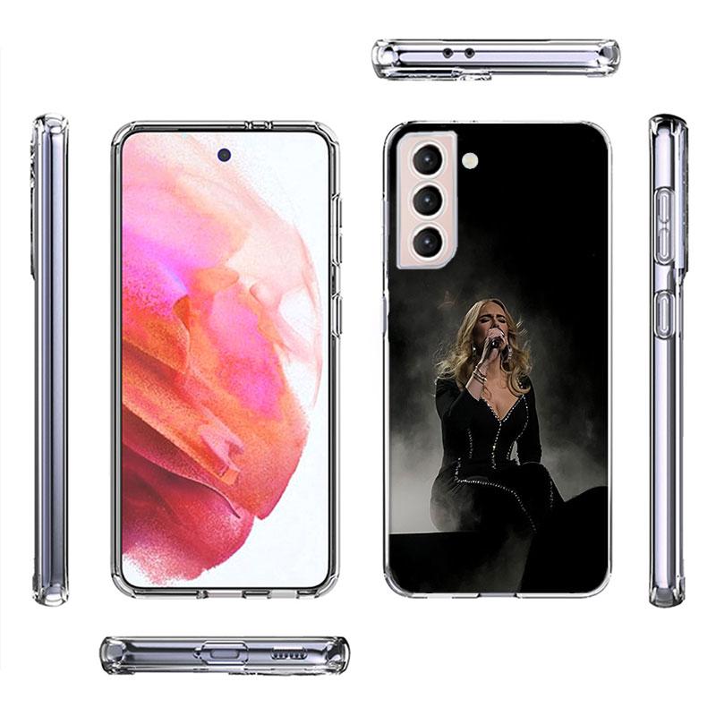 Чехол для телефона Singer A-Adele для Samsung A16 A26 A36 A56 A17 A15 A25 A35 A55 A14 A24 A34 A54 A04S A05S Galaxy Note 20 10 9 8 A9 A8