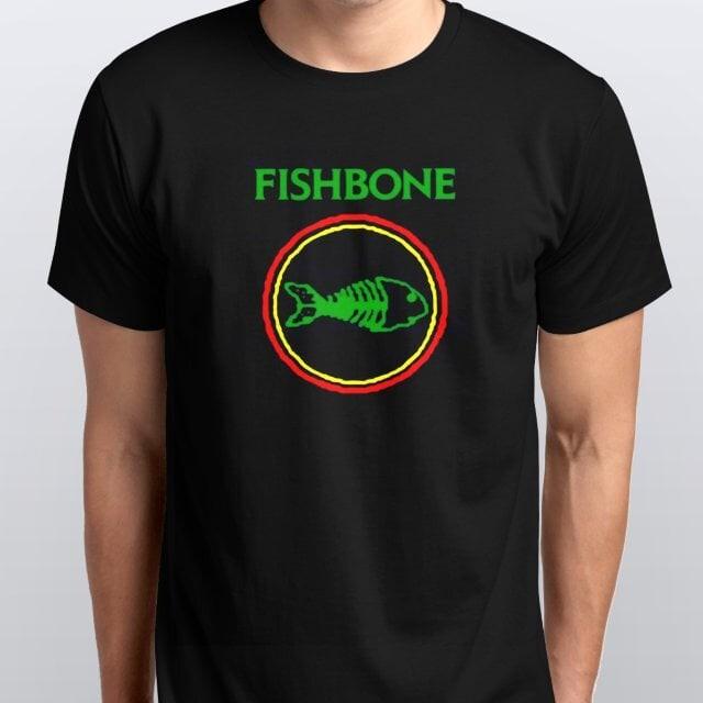 FISHBONE new TSHIRT sizes S M L XL 2XL colours black white