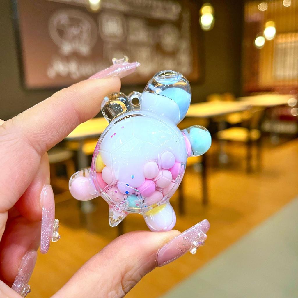 Diy Creative Table Toy Gift with Luminous Sand, Dazzling and Sparkling Turtle Ornaments