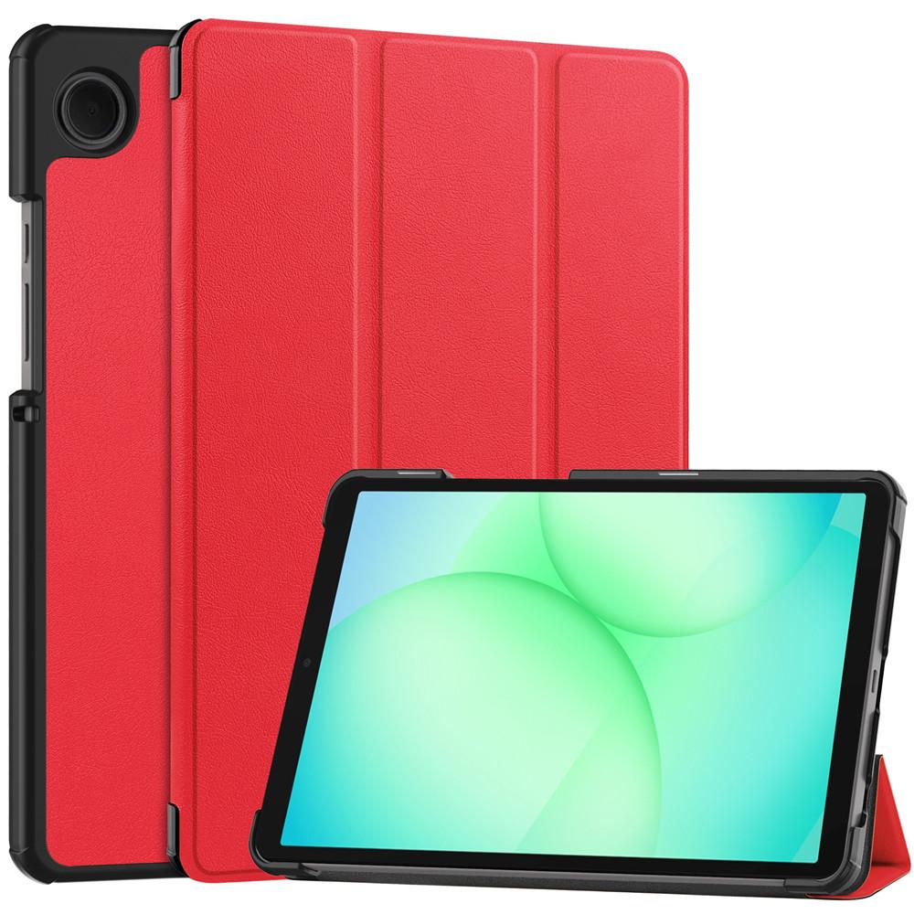 Чехол для Samsung Galaxy Tab A11 8,7 дюйма, чехол из ПУ-кожи, трехскладная подставка, задняя крышка планшета, чехол SM-X130 SM-X133 X135N/G