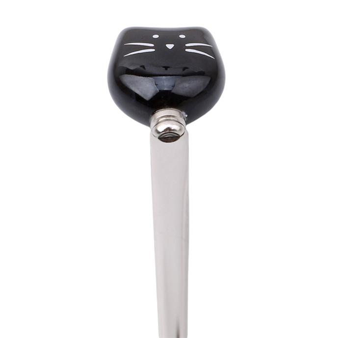 Stainless Steel Cartoon Spoons Cute Cat Coffee Spoon Tea Fork Tool
