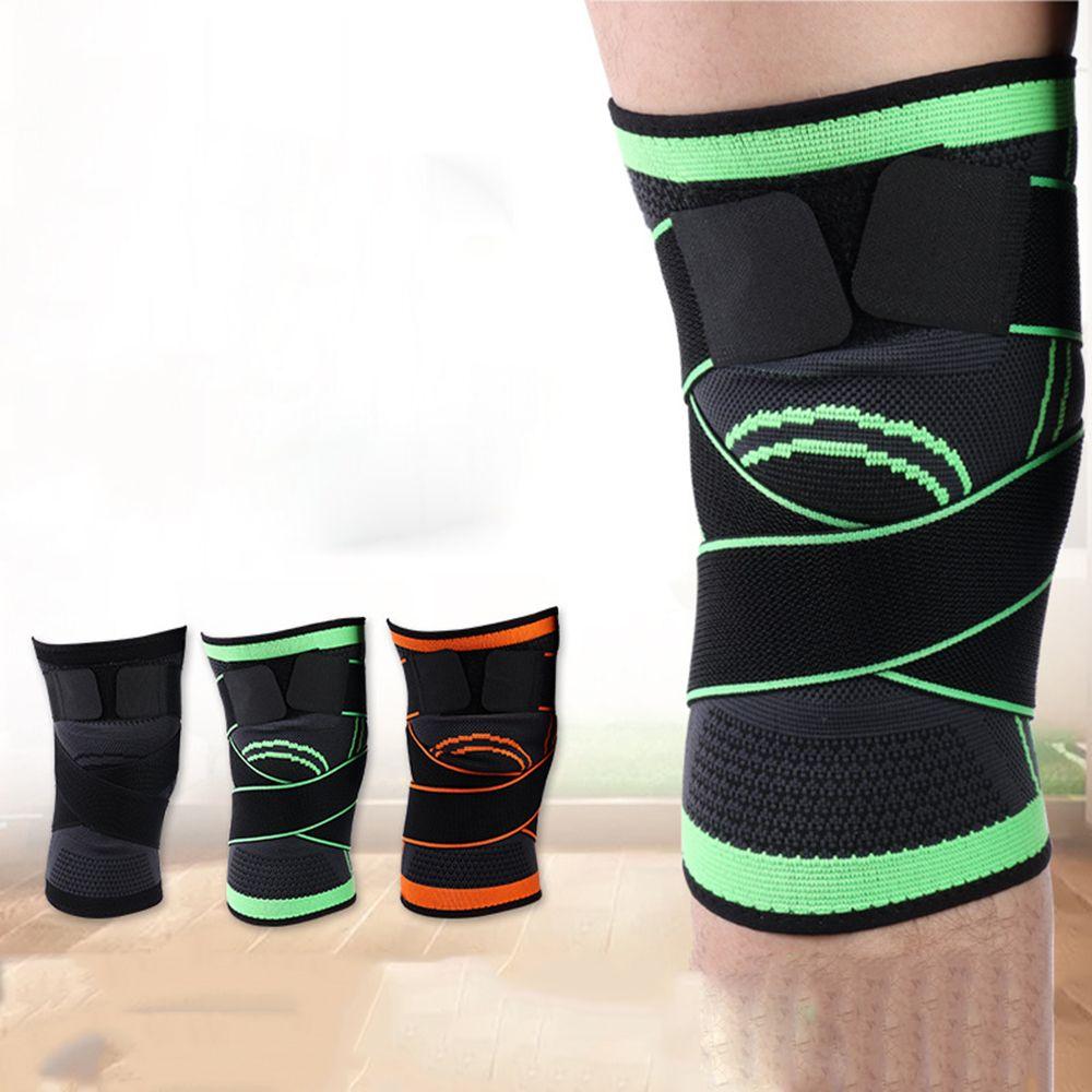 Male Nylon Protective Adult Elastic Knee Pad Compression Knee Pad Knee Sleeve Sports Knee Support