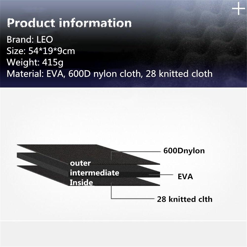 54cm Fishing Hand Bag with Shockproof EVA Layer Fishing Tackle Carry Bag