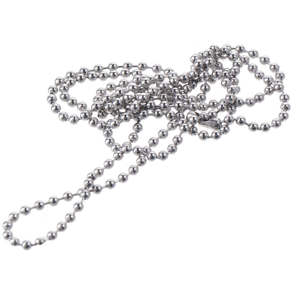 #6 Размер Цепочка-удлинитель из нержавеющей стали 3,2 мм Шариковая цепочка Вертикальные жалюзи