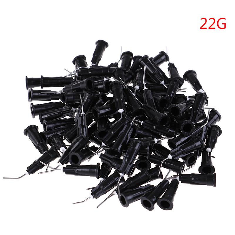 100 шт. Стоматологический текучий композит Поток смолы Кислотное протравливающее гелевое приспособление для нанесения Наконечники для подачи Шприц-дозатор Наконечник ирригационной иглы