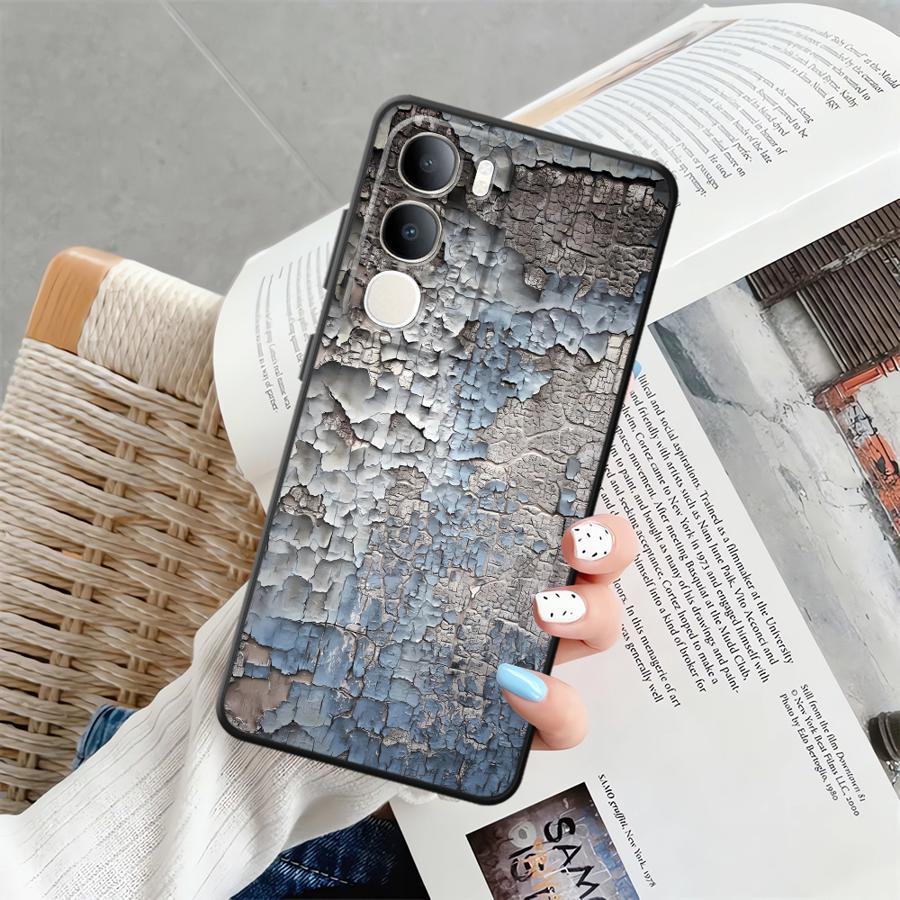 Чехол-кейс 'Rust Art' для Vivo V25 V30 Y53S Y75 Y81 V27 V21E V23 Y51S Y78 Y52S Y93 Y71 Y91 V29 Y50 Y95