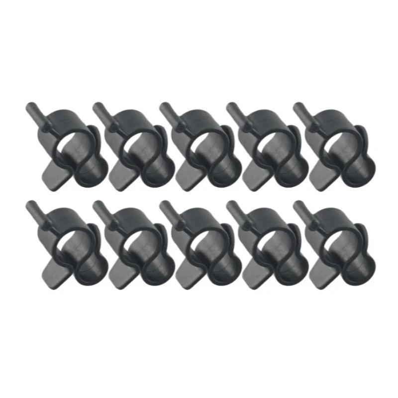 10 шт. прочных крючков для тента для автофургона, крючки для тента в форме буквы S, металлические крючки для вечеринок, вешалки для шляп, аксессуары для подвешивания на открытом воздухе для кемпера