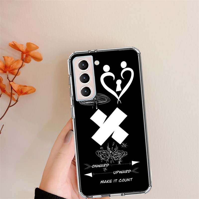Прозрачные чехлы для телефона Sam and Colby XPLR для Samsung S26 Ultra Galaxy S25 Edge S24 S23 FE S21 Plus S20 S22 S10 Чехол С узором Compa