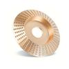 4-дюймовый диск для резьбы по дереву для 4-дюймовой угловой шлифовальной машины с 5/8-дюймовым хвостовиком, подходит для резки дерева, шлифования, заточки и машинной резки