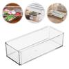 Transparent Acrylic Storage Box Drawer Storage Compartment Organizer Box Lipstick Cosmetic Sort F6B8