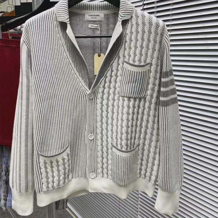 Унисекс Толстая шерстяная вязка с V-образным вырезом