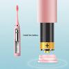 Electric Toothbrush Handheld Soft Bristle Waterproof Sonic Whitening Cleaning Toothbrush for Adults