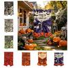 Washable Halloween Decoration Cloth Fall Garden Flag Multiple Styles Sign Outdoor Decoration  Deck