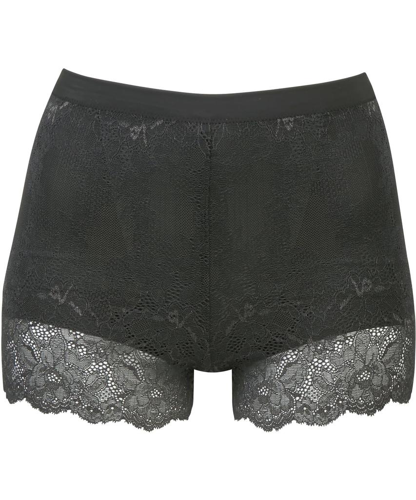 Wacoal Short Lifts the Hips and Creates a Longer Leg Slims the Can Be Worn Alone or GRC630 BL L Overpants, Length, Silhouette, Waist, Layered,