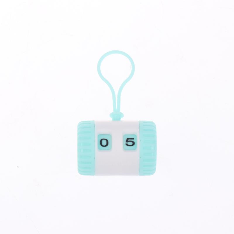 Ручной счетчик рядов для вязания с пластиковыми спицами для рукоделия из пряжи для вязания крючком и швейных инструментов счетчик рядов для вязания пряжей