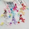 Cute Jelly Dog Key Chain Kawaii Love Puppy Keyring Creative Dog Balloon Keychain  Car Key