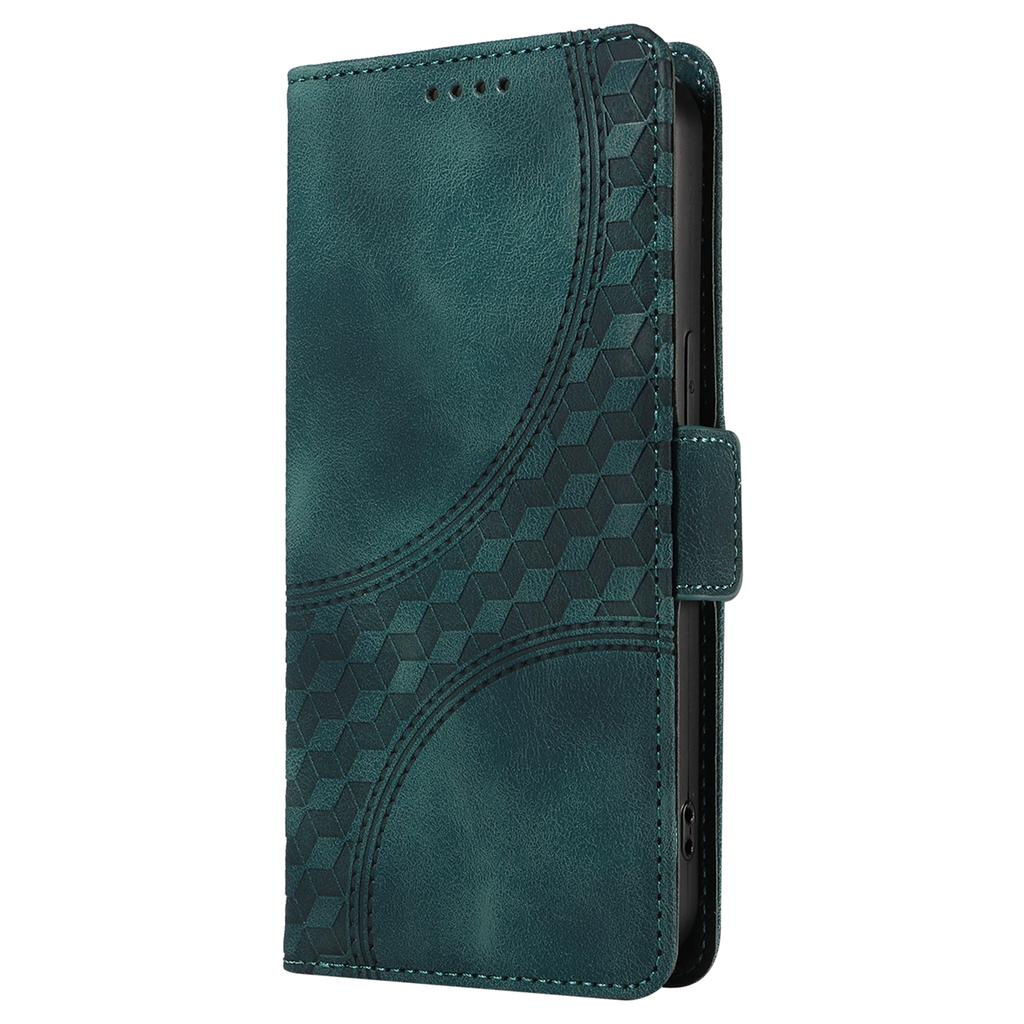 For iPhone 16 Case Rhombus Starry Wallet Stand Leather Phone Cover