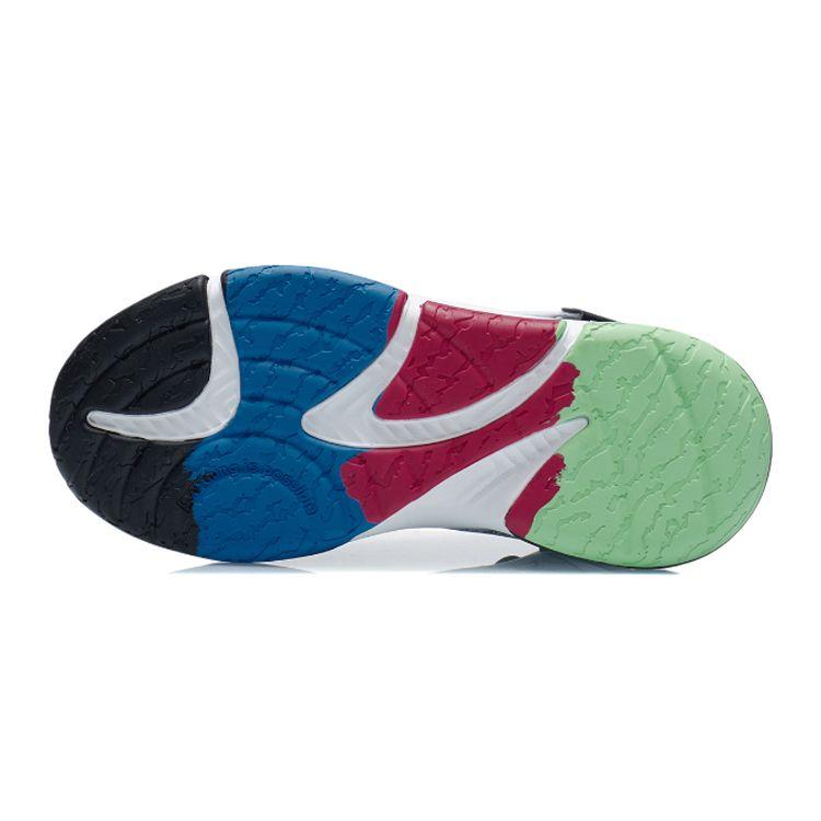 Баскетбольные кроссовки Li Ning Youth Pioneer TD с нескользящей подошвой, амортизирующие, износостойкие, детские, белые, черные YKBR054-11