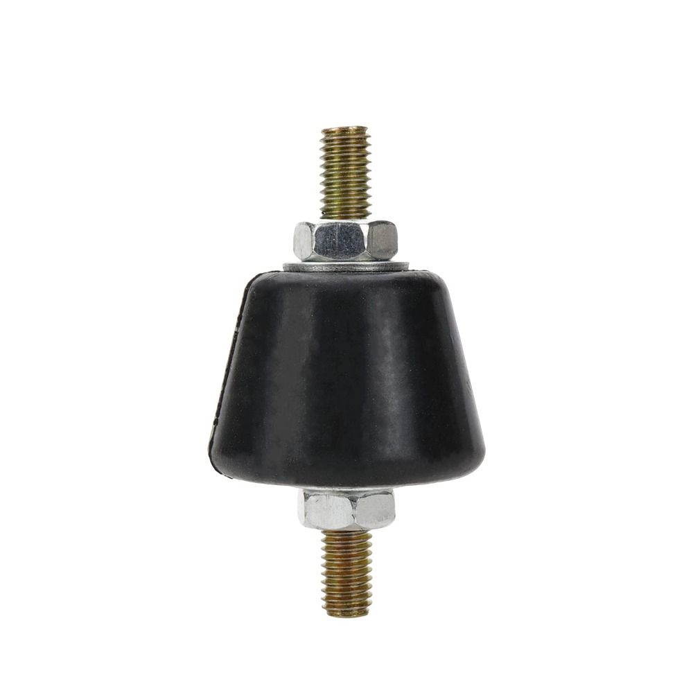 4 Pcs 38 x 38 x 58 mm Rubber Studs Shock Absorber Black Shock Absorbing Isolator Pads  Water Pumps