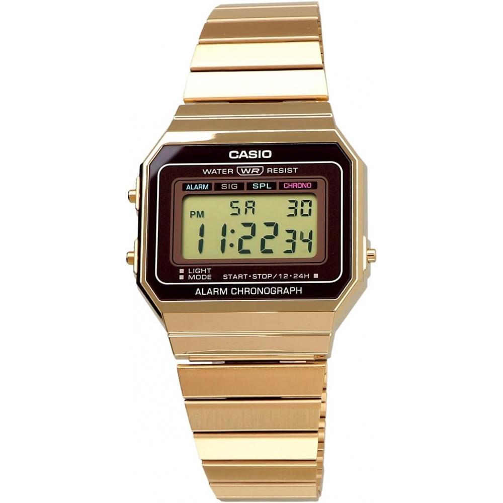 Casio Унисекс Цифровые Часы Винтажная Серия Золотой A700wg 9a