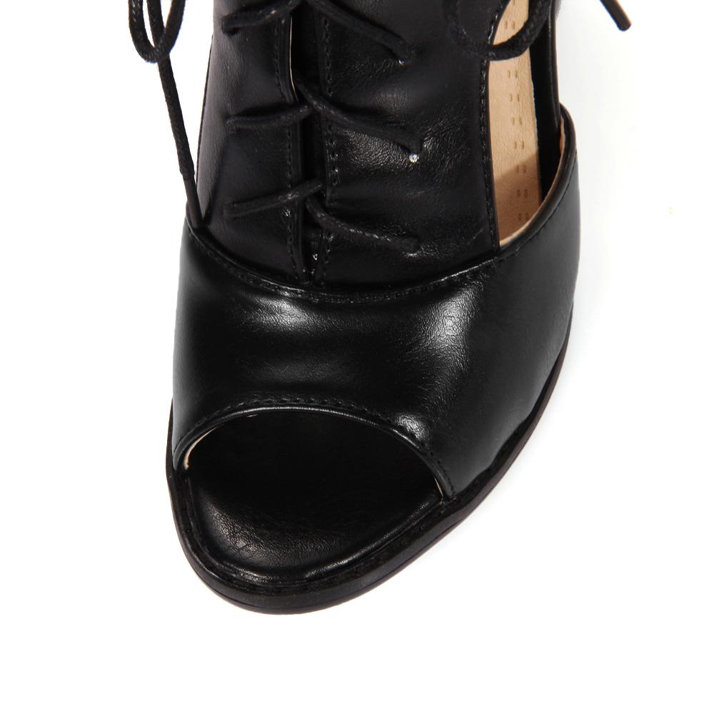 Женские босоножки на высоком каблуке, летние новые туфли с толстым каблуком и закругленными углами, римские сандалии большого размера