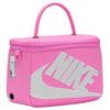 Nike Letter Print Detachable Shoulder Strap Fabric Tote Bag Women bags Playful-Pink White FN3059-675
