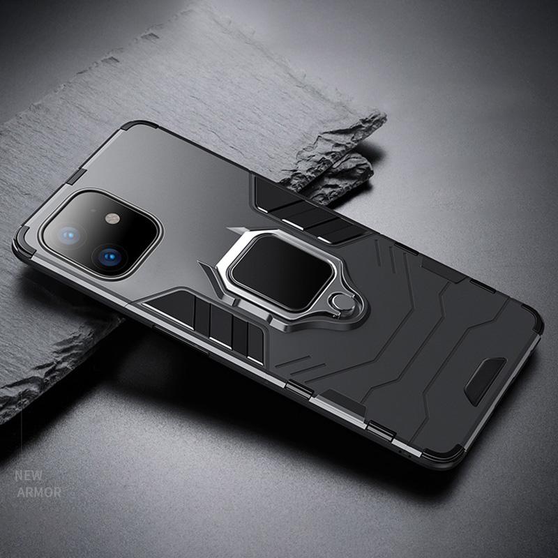 Противоударный чехол для iPhone 11 13 14 15 Pro Max XS XR X 8 7 Plus 6 6S 5 5S SE 2020 12 Mini Phone Cover Armor Holder Back Coque